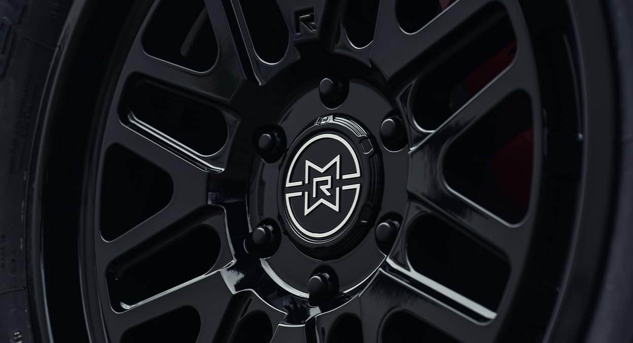 22x12" Method Race Wheels 804 Raised 8x6.5, 40mm offset 4.90" Backspacing, MR804312801340N