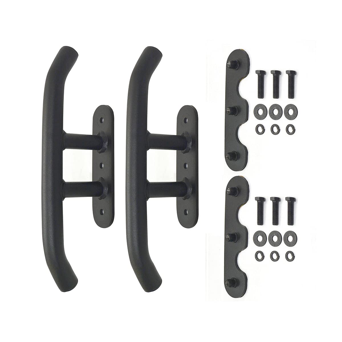 Go Rhino XRS Handles Reel (Pair) | Mild Steel, Textured Black | 5950100T | Fits The Go Rhino XRS Overlanding Xtreme Rack for Mid/Full-Sized Trucks (5950000T, 5951000T, 5952000T)