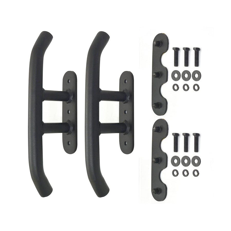 Go Rhino XRS Handles Reel (Pair) | Mild Steel, Textured Black | 5950100T | Fits The Go Rhino XRS Overlanding Xtreme Rack for Mid/Full-Sized Trucks (5950000T, 5951000T, 5952000T)