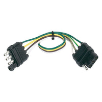 4-Way Flat Type Husky Connector with 12" Loop