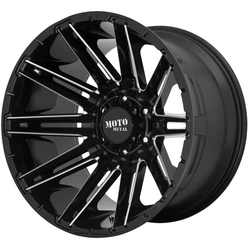 Kraken MO998 Moto Metal 20X9 5X150 G-BLK Mill 00MM