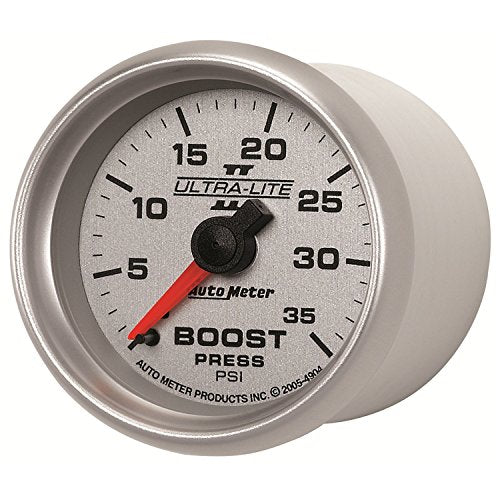 Ultra-Lite II Auto Meter Mechanical Boost Gauge 4904