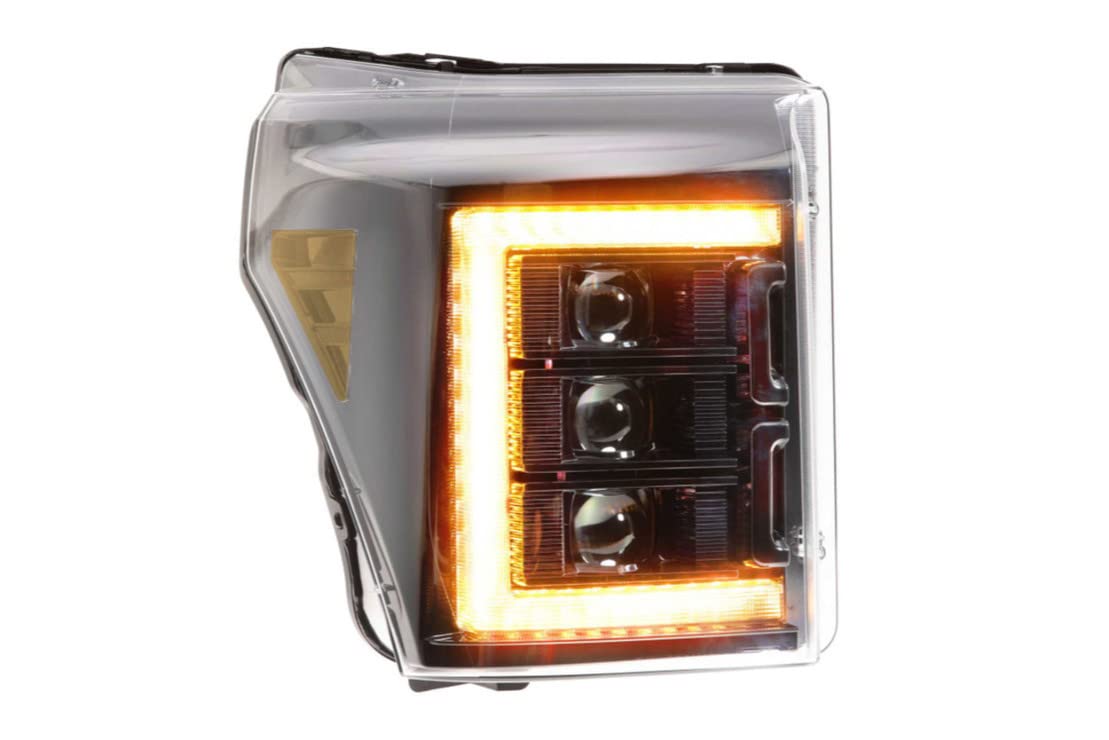 Morimoto XB LED Headlights Pair Fits Ford Super Duty 2011-2016, Plug and Play Assemblies (LF505-ASM)