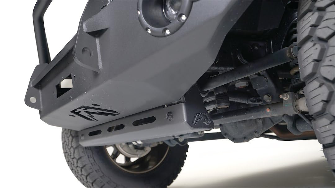 M6250-1 Fab Fours Inc. Sway Bar Cover Fits Jeep Wrangler, Black