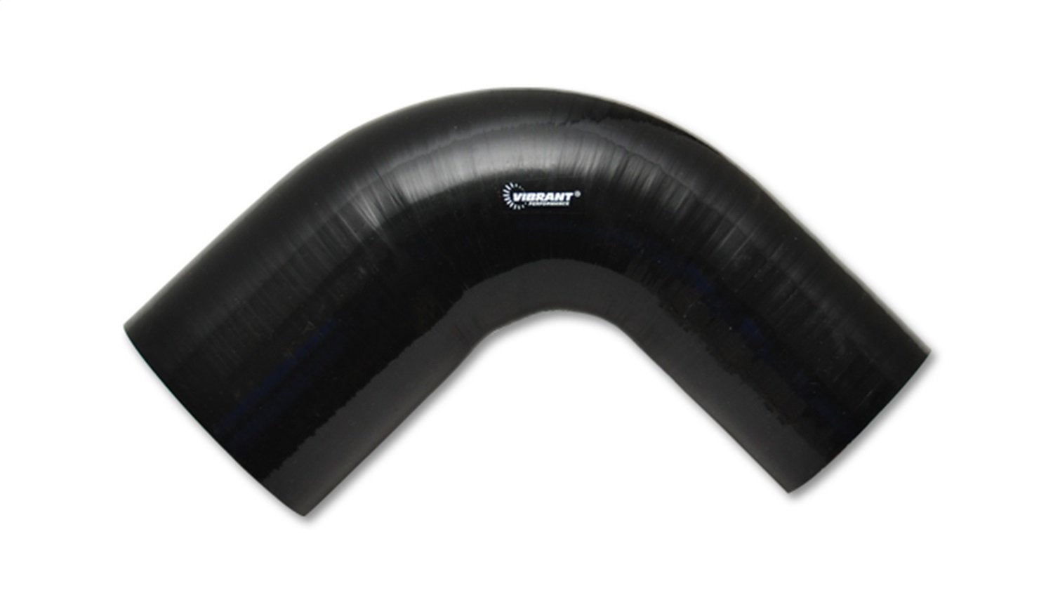 Vibrant 2780 Vibrant Black 4 Ply 90 Degree Reducer Elbow, 2" x 2-1/2"