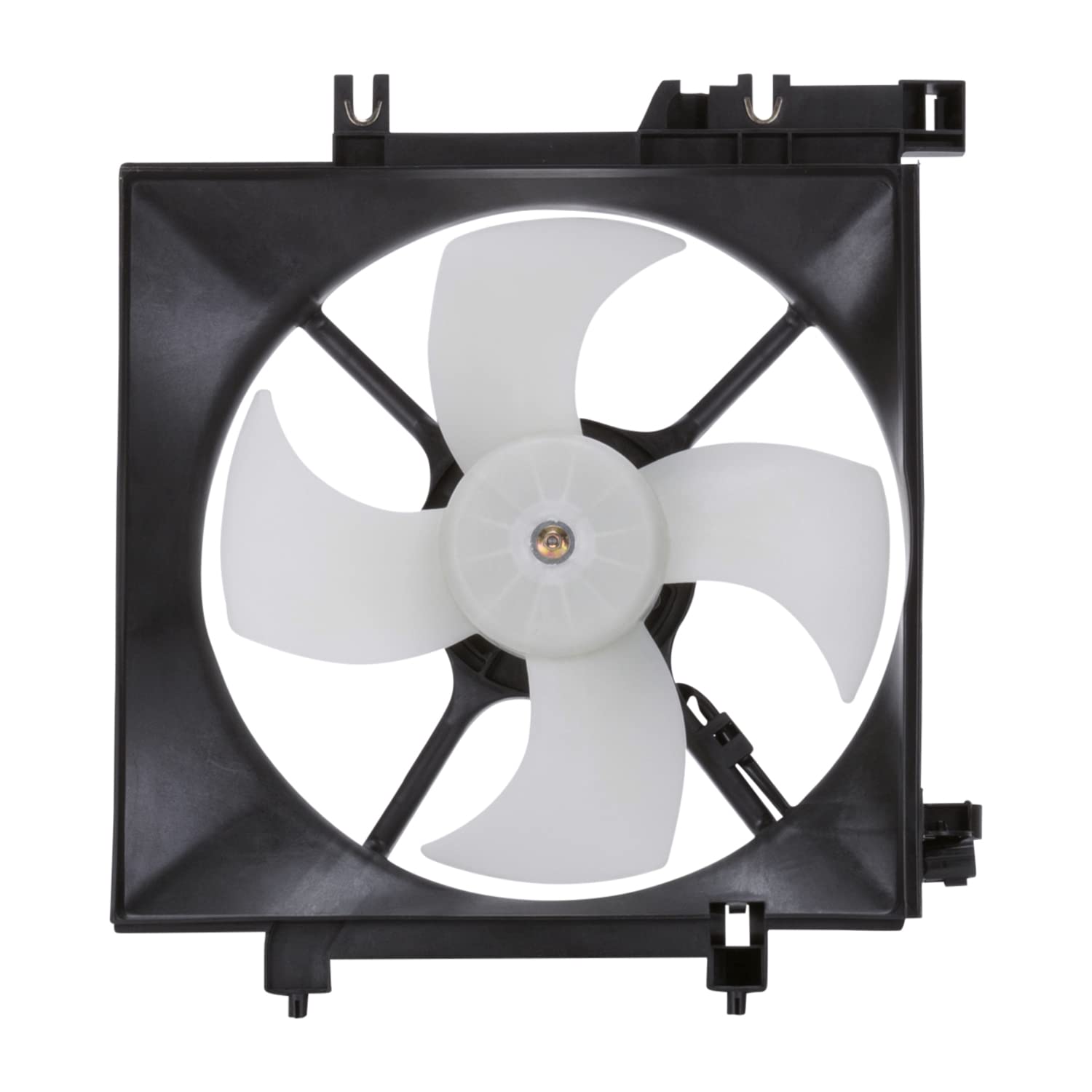 Cooling Fan Assembly TYC 601170 Compatible with 2011-2013 Subaru Forester, Black