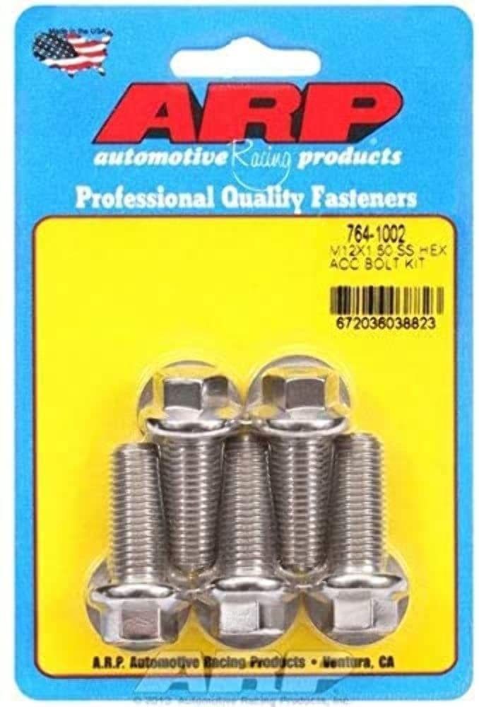 ARP M12 x 1.50 SS Hex Bolts (5/pkg) x 30
