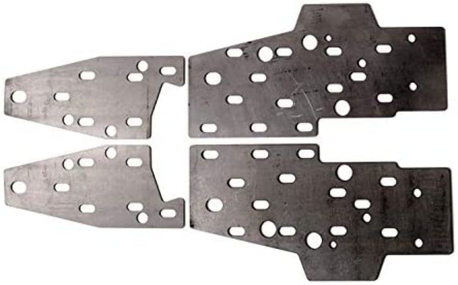 JKS Suspension OGS962 (84-01 Weld-On Steering Box Brace Kit For Xj Or Mj, Double Kit)