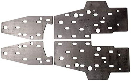 JKS Suspension OGS962 (84-01 Weld-On Steering Box Brace Kit For Xj Or Mj, Double Kit)