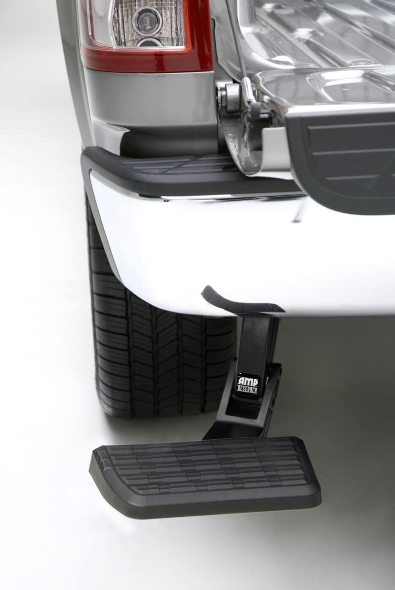 AMP Research RealTruck BedStep | 75300-01A | Fits 2007 - 2013 Chevrolet Silverado 1500 & GMC Sierra 1500; 2007 - 2010 Silverado/Sierra 2500 HD/3500 HD (All Exclude 2007 Classic & Flareside Bed)