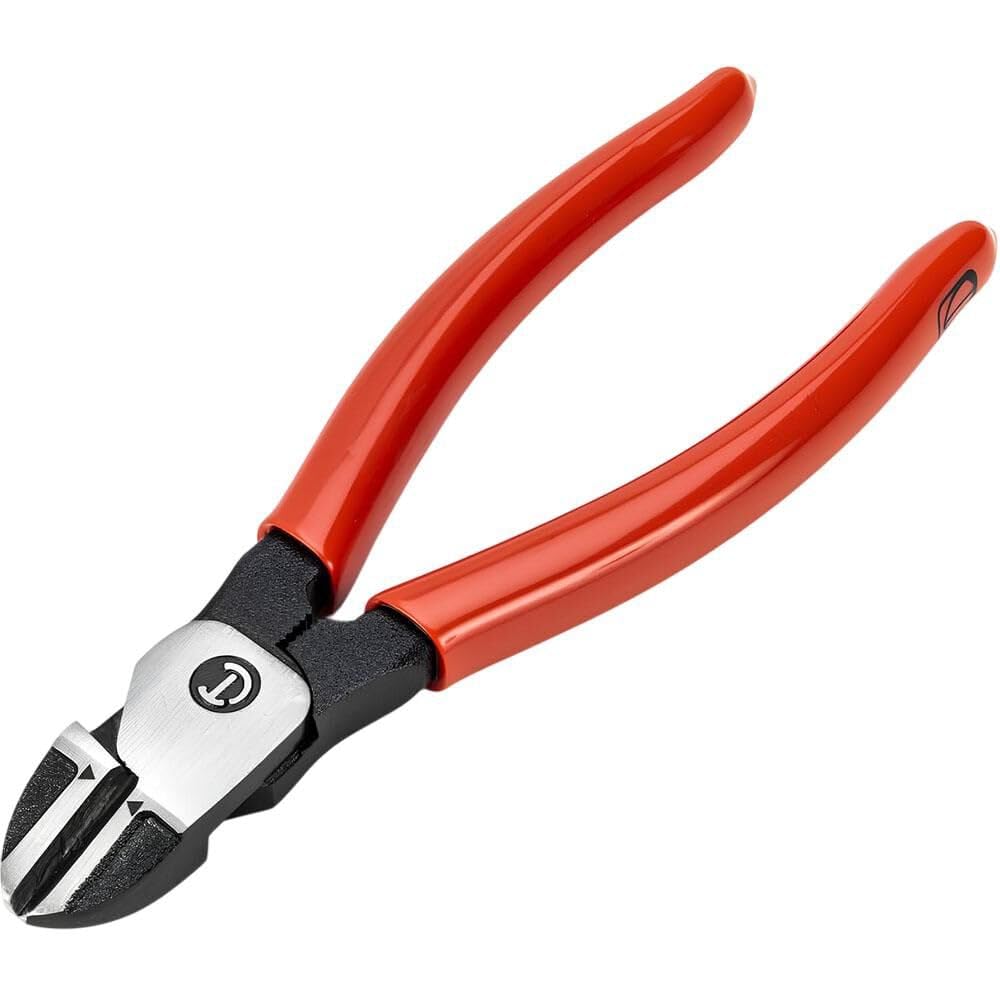 Diagonal Cutting Plier Crescent Dipped Handle - Wire & Cable Cutter for Home Improvement & Repair - Heavy Duty Electrician Tool - 6" - Z5426-06