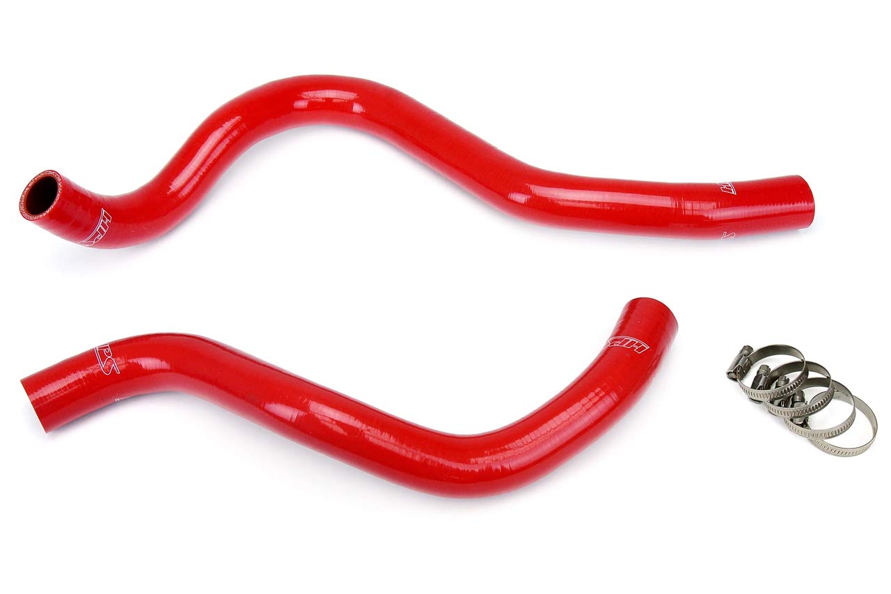 Silicone Radiator Hose Kit HPS Performance 57-1393-RED Coolant