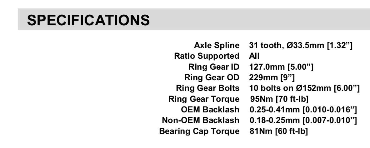 ARB Air Locking Differential 31 Spline Ford 9 Inch RD119