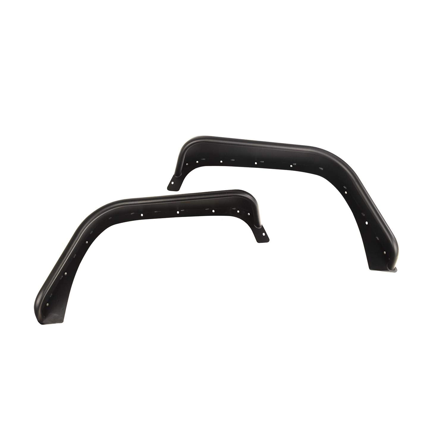 Steel Tube Fender Flares | Rugged Ridge | 11615.46 | Fits 2007-2018 Jeep Wrangler JK