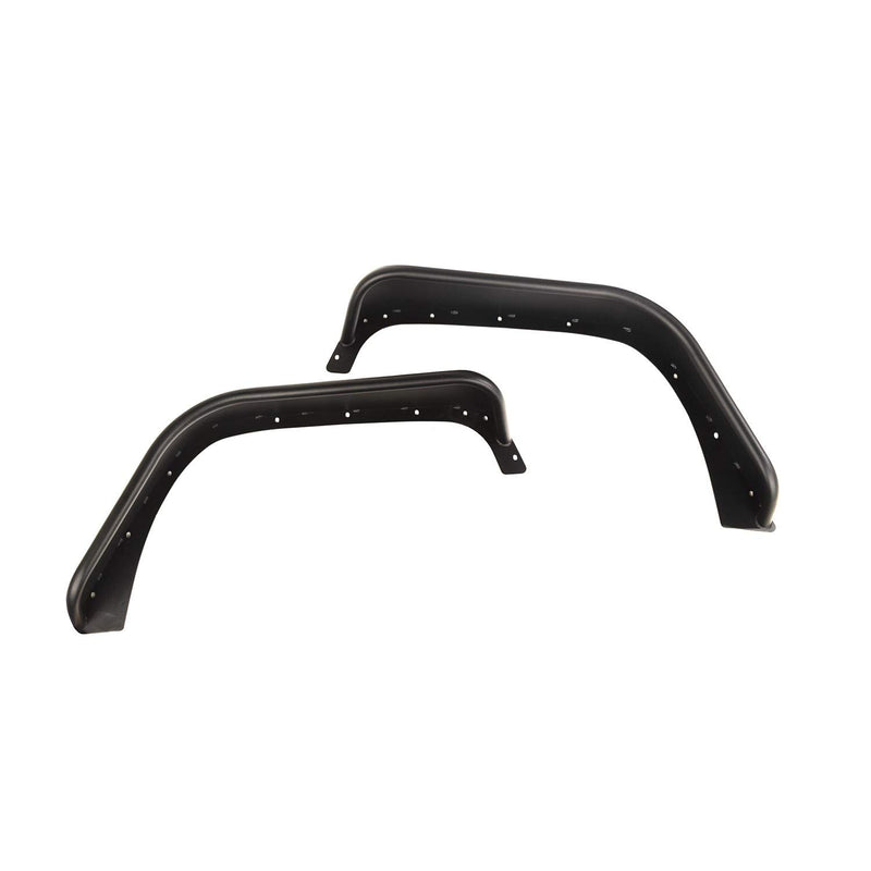 Steel Tube Fender Flares | Rugged Ridge | 11615.46 | Fits 2007-2018 Jeep Wrangler JK