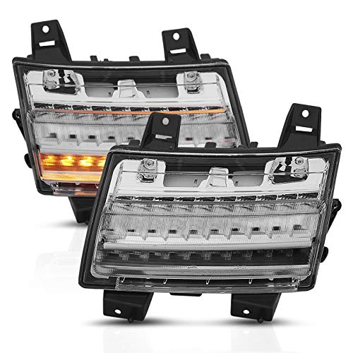 111414 ANZO USA Projector Headlights fits Toyota Tundra, Clear