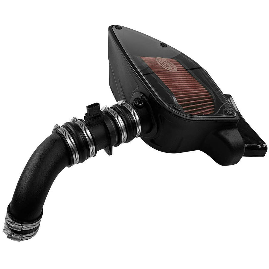 Cold Air Intake S&B Filters 75-5099 For 2009-2015 VW 2.0L TDI (Oiled Cleanable, 8-ply Cotton Filter)