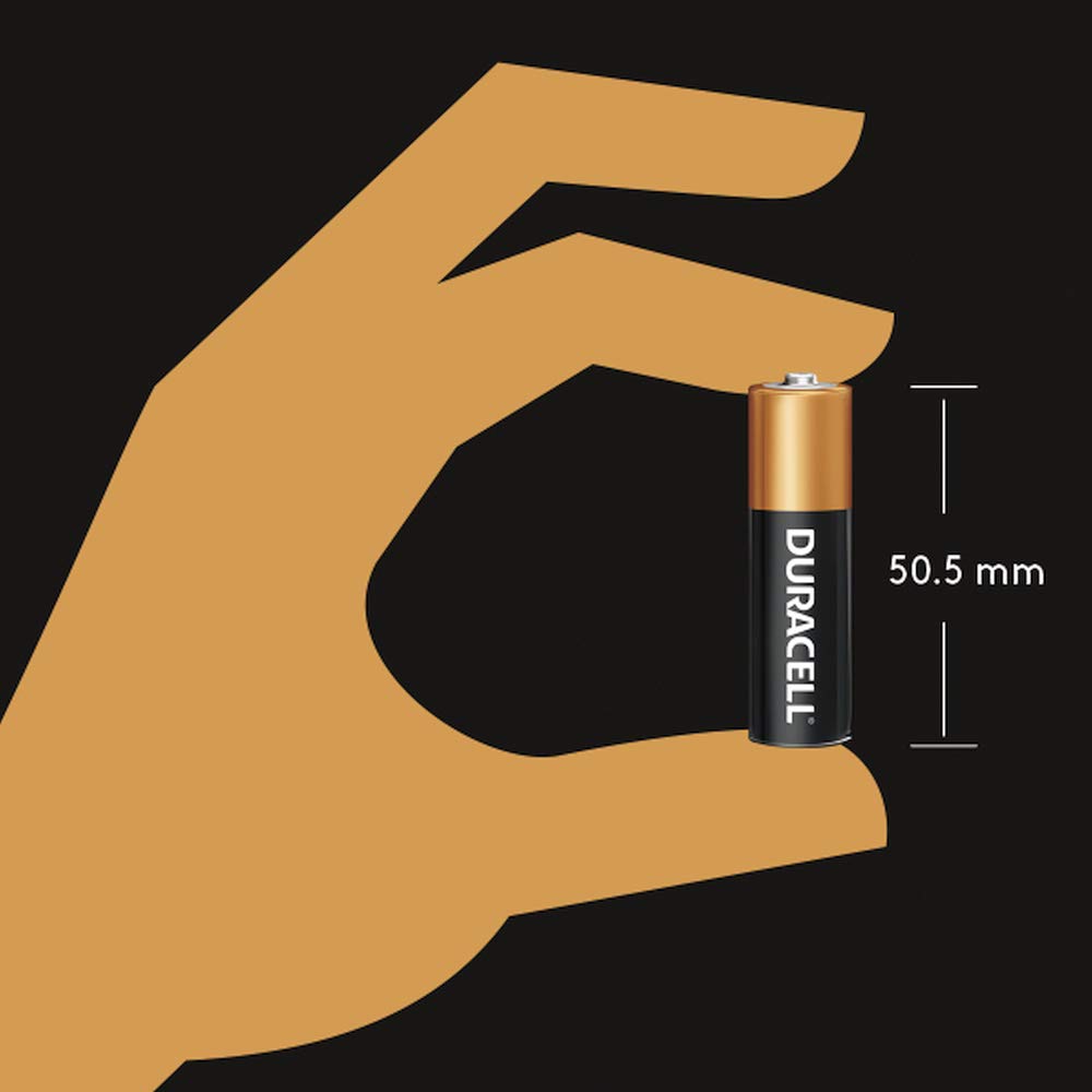 CopperTop Duracell D Alkaline Batteries with recloseable package - long lasting, all-purpose D battery for household and business - 4 count