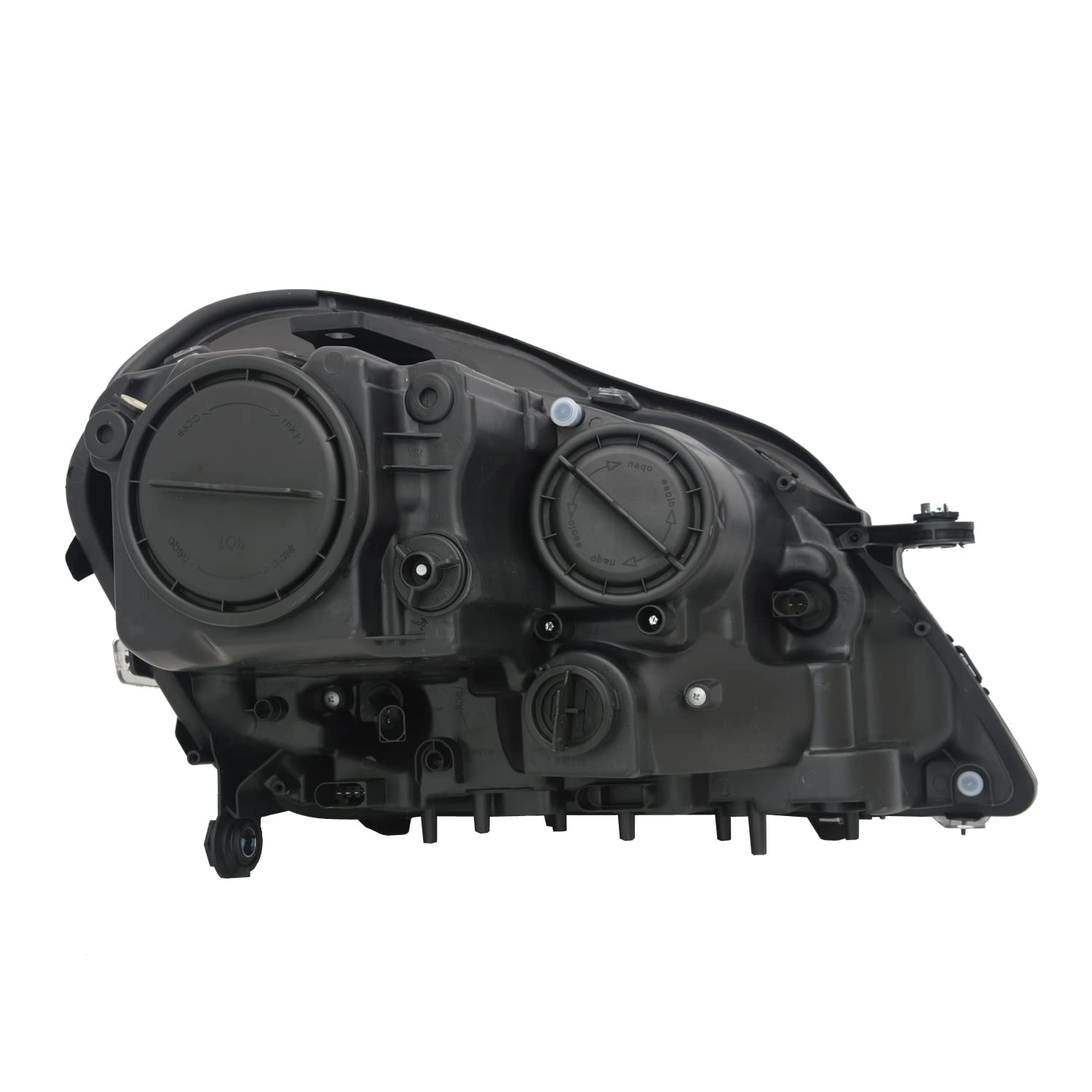 Left TYC Headlight Assembly Compatible with 2007-2012 Mercedes Benz GL class