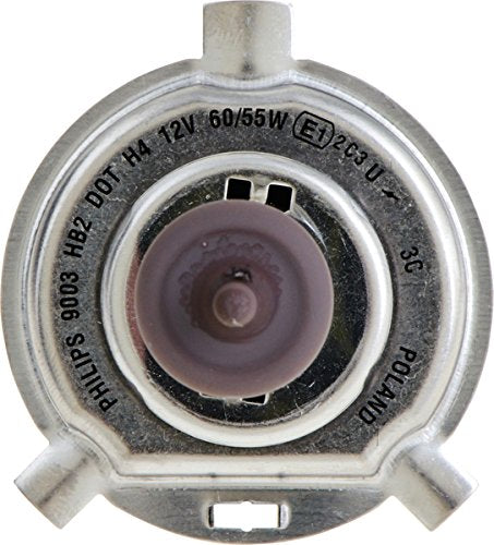 9003B1 Philips Standard Halogen Replacement Headlight Bulb, 1 Pack