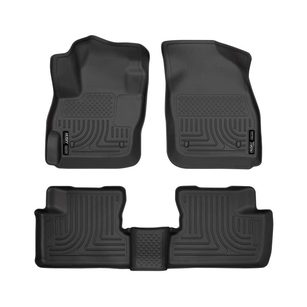 Husky Liners WeatherBeater 98631 Combination Front & 2ND Seat Floor Liners - (3