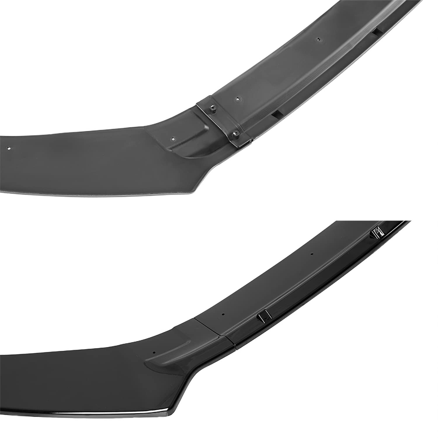 Glossy Black Spec-D Tuning Front Bumper Lip Compatible with 2014-2020 Volkswagen Golf Mk7