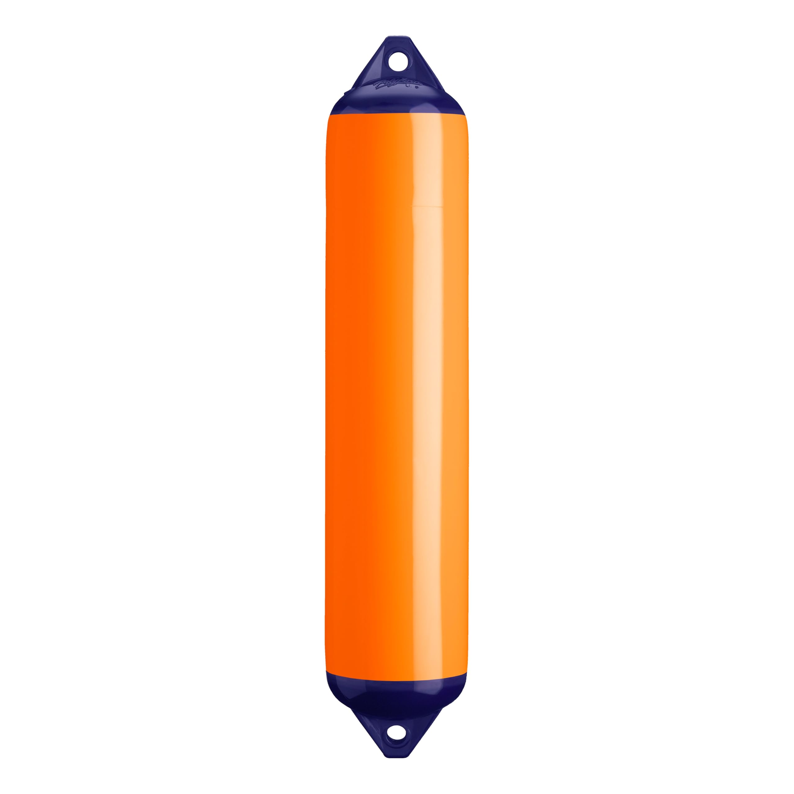F-4 Standard Polyform Boat Fender Blue Ropehold - Orange