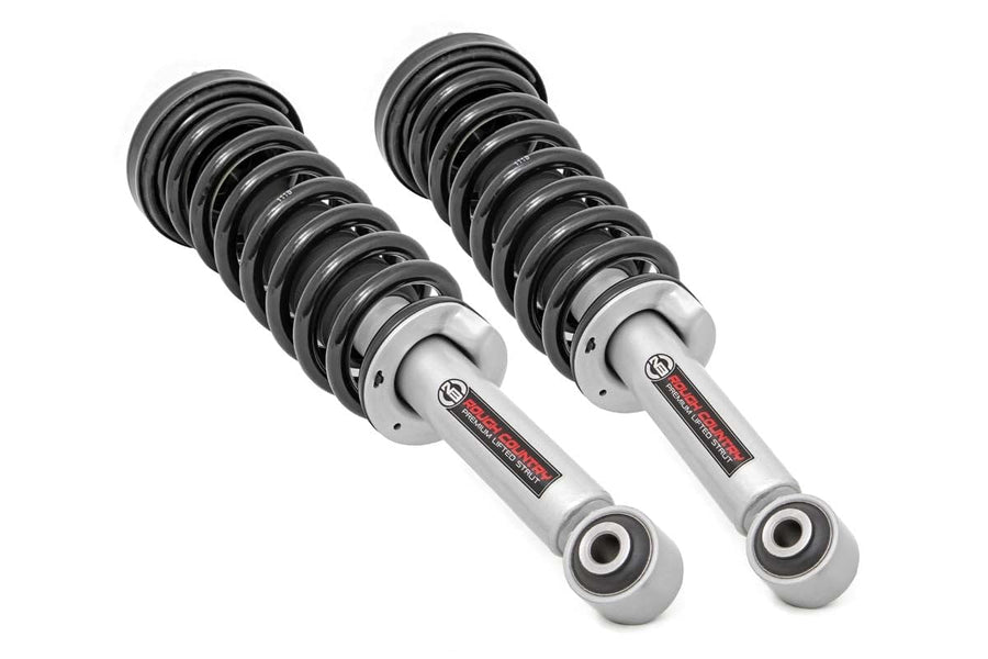 N3 Rough Country 6" Loaded Lifted Strut Pair for 2005-2024 Frontier - 501058