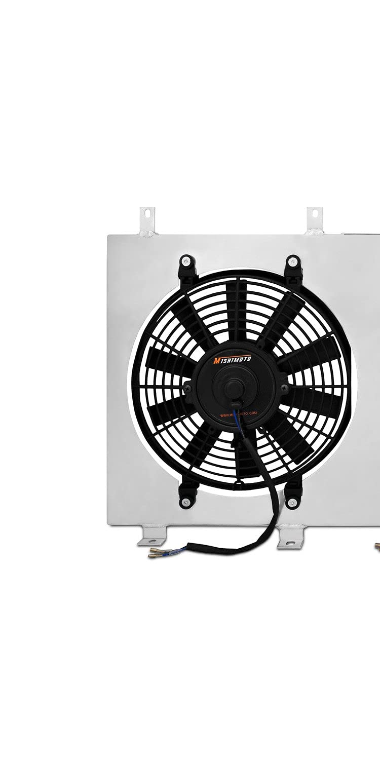 Mishimoto Performance Aluminum Fan Shroud MMFS-RX8-04 Fits Mazda RX-8 2004-2011 Silver
