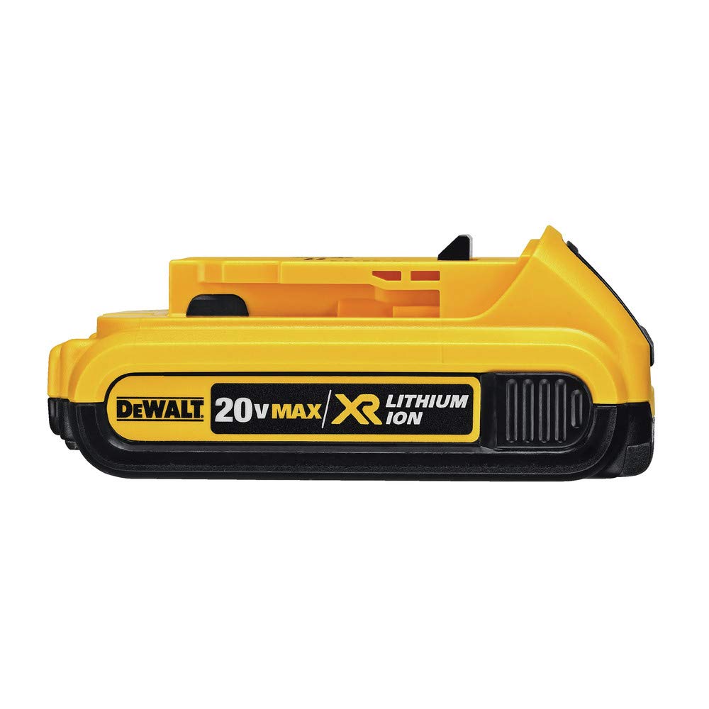 DEWALT Brushless Impact Driver and 20V MAX XR Hammer Drill Combo Kit, Compact 2.0Ah (DCK287D2), Black