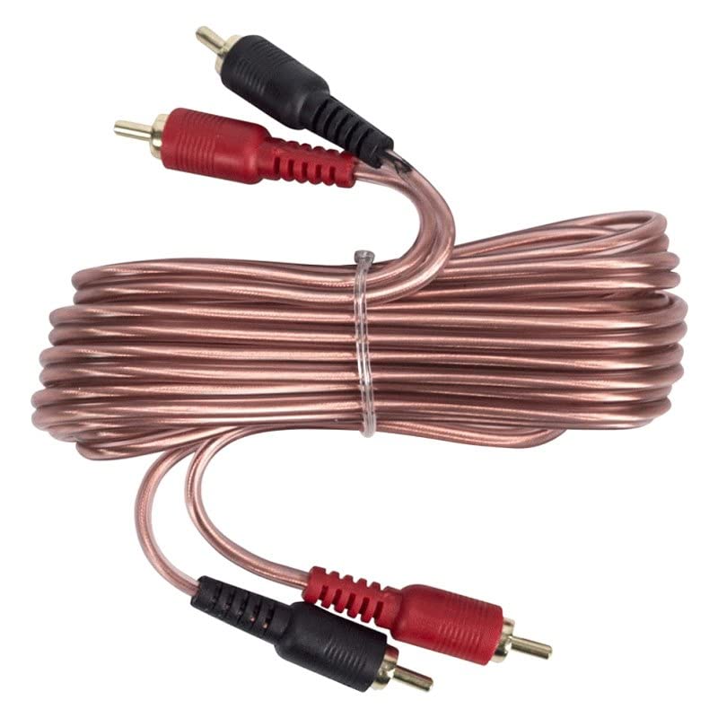 10Ft Install Bay RCA Cable Red/Black