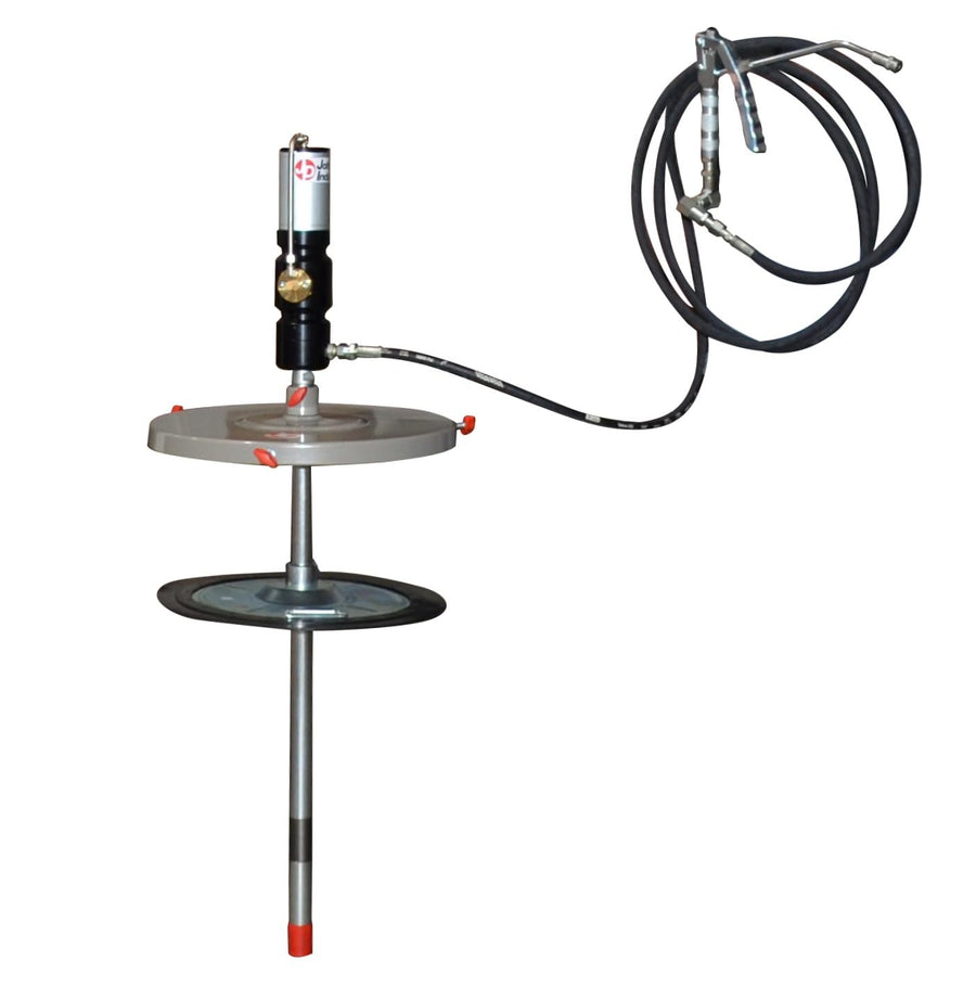 JohnDow Industries Crew Chief JDL-5, 5-Gallon 35 lb. Air Operated Pneumatic Grease System, 60:1 High Pressure Pump