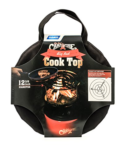 Big Campfire Cooktop Camco 58038 Red