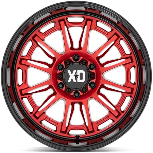 XD 20X10 XD865 RED-MILL BLK-LP -18MM 6X135 - XD86521063918N