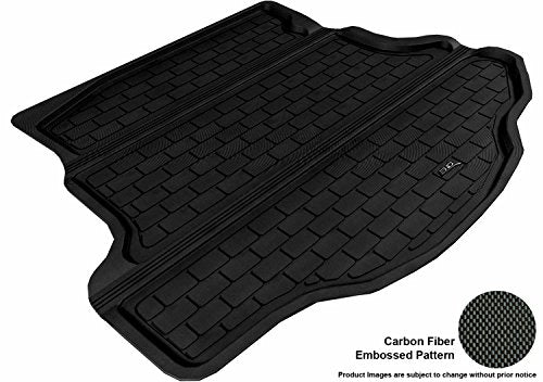 3D MAXpider Custom Fit Cargo All-Weather Floor Mat for Select Mazda6 Models - Kagu Rubber (Black)