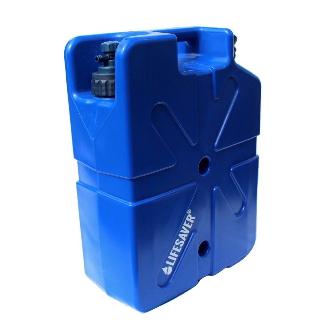 20,000 Liter Capacity Lifesaver Systems Filtering Can, Dark Blue, One Size, LFJC20DBVC