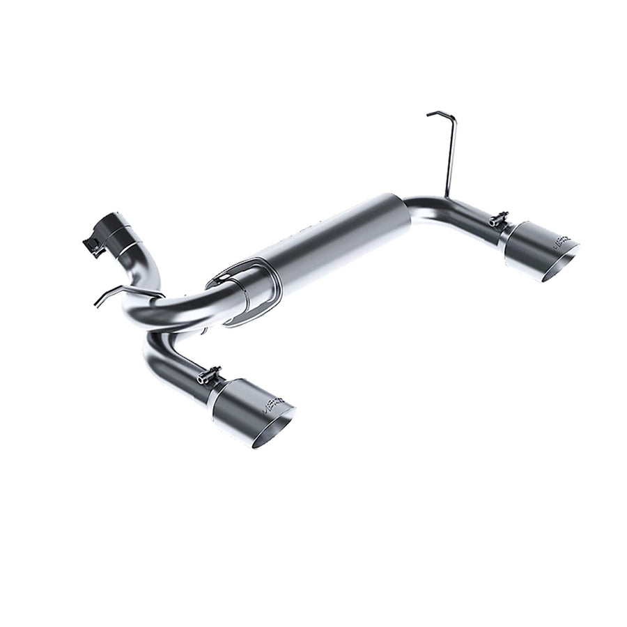 Dual Rear Exit MBRP S5528409 Axle Back T409 2 1/2"