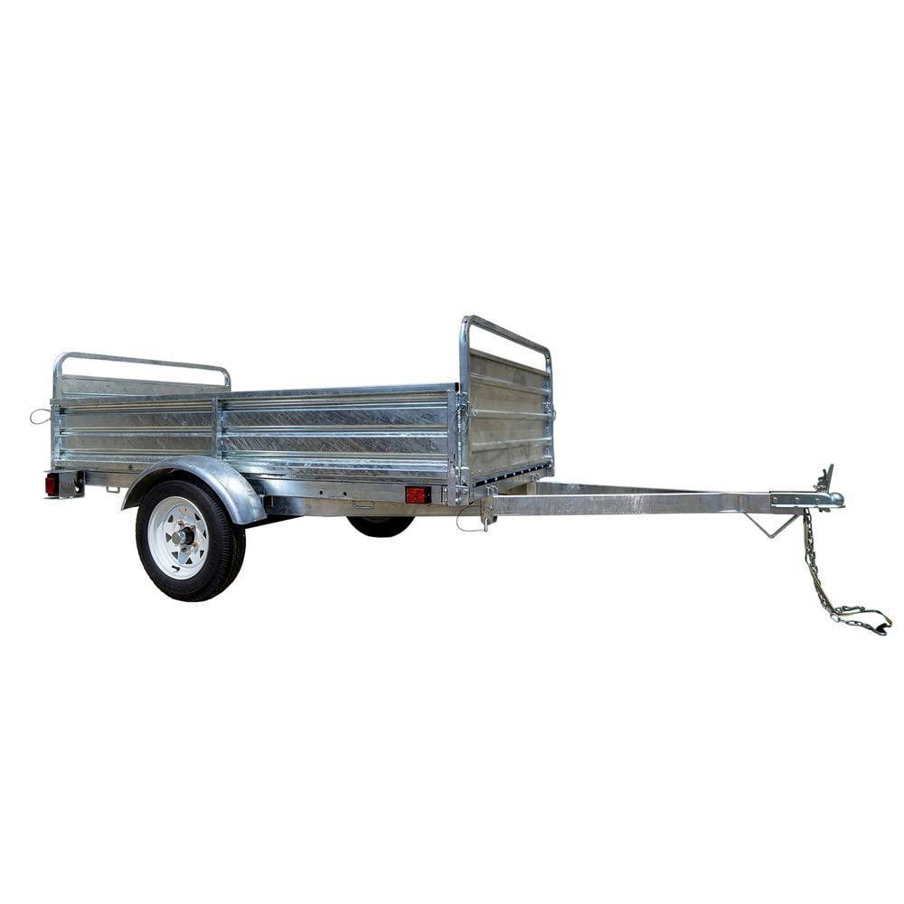 Multi-Utility Trailer DK2 4.5 ft. x 7.5 ft. Single Axle Hot-Dipped Galvanized