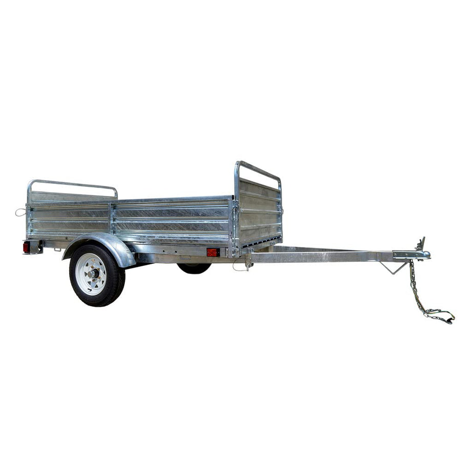 Multi-Utility Trailer DK2 4.5 ft. x 7.5 ft. Single Axle Hot-Dipped Galvanized