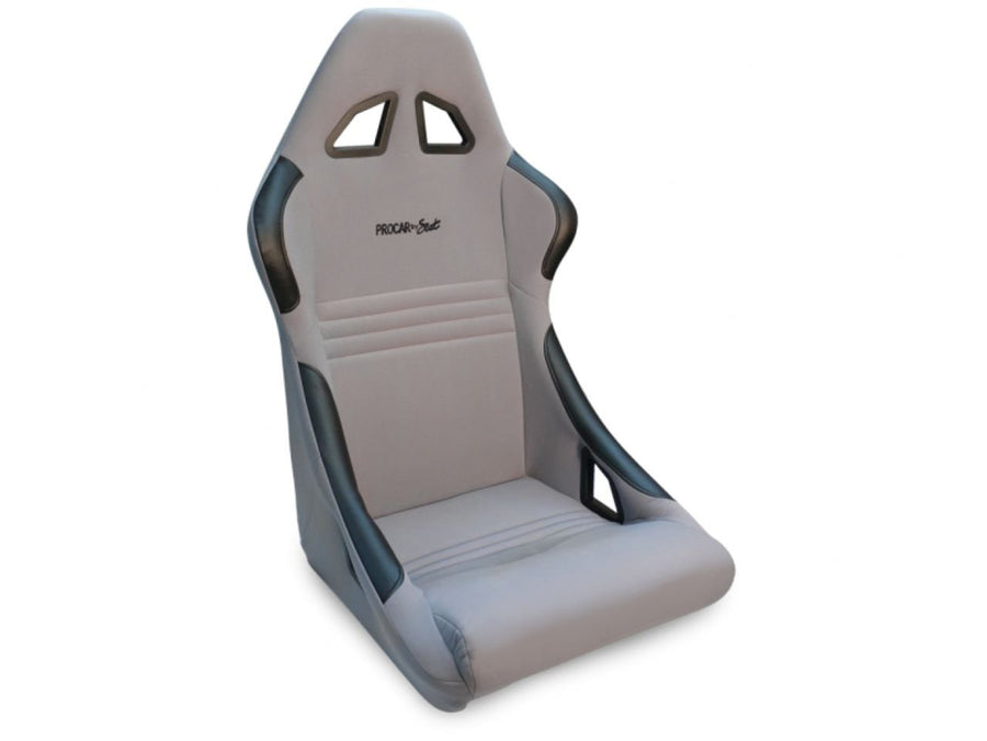 Gray Velour ProCar by Scat 80-1700-62R Racing Xtreme Fixed Back Common Seat