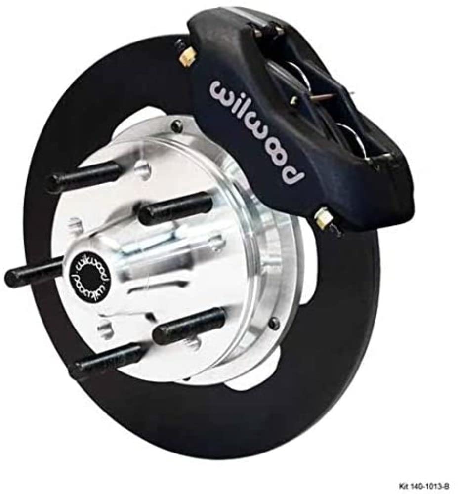 Wilwood 140-100941 40-10094-67-72 GM C-10 P/U Rear Brake Kit Caliper Black