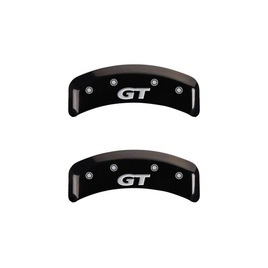 Mustang MGP Caliper Covers 10095SMG1BK Black Caliper Covers - Engraved Front & Rear, Set of 4