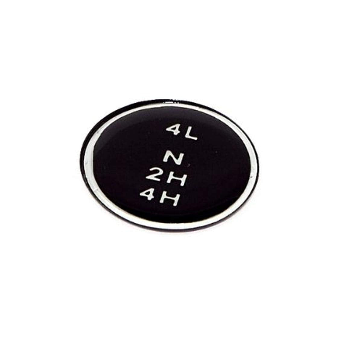 18607.04 | Omix-Ada | Transfer Case Shift Knob Pattern Insert | OE Reference: 3241430 | Fits 1980-1986 Jeep CJ with Dana 300