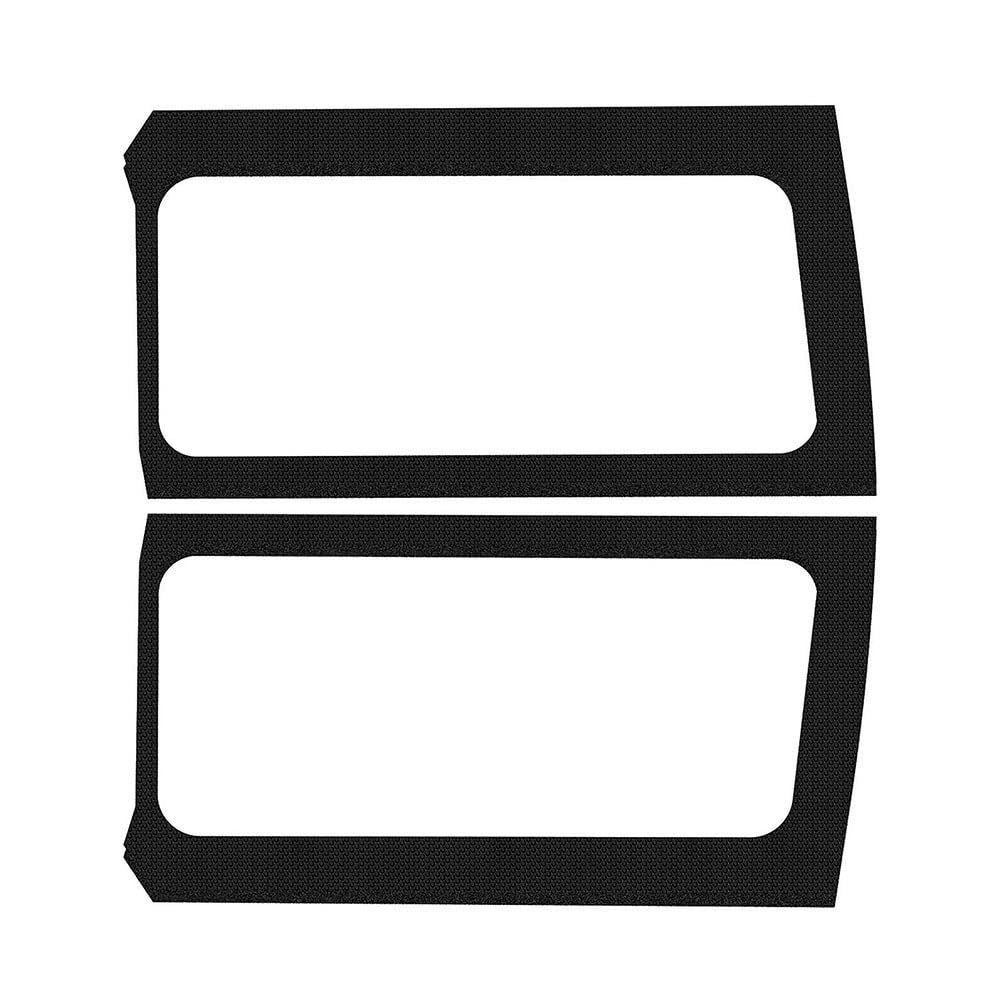 Design Engineering 50268 Boom Mat Black Sound Deadening Rear Side Window Only Compatible with 2-Door Jeep Wrangler JL (2018-up)