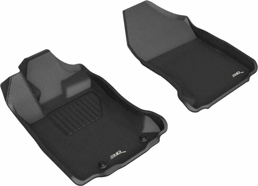 Kagu Floor Mat 3D MAXpider Custom Fit (Black) Compatible with Subaru Legacy/Outback 2020-2025 - Front Row