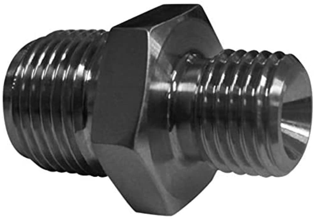 Fuel Rail Fitting Ported for 2004.5-2010 GM 6.6L Duramax by PPE