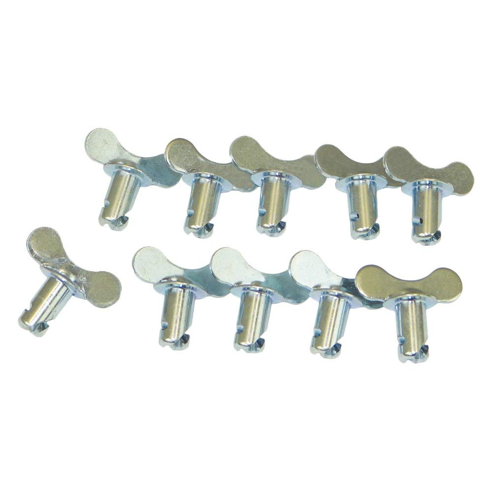 Winged Quick Fastener, 5/16 in X .450, Steel, Silver