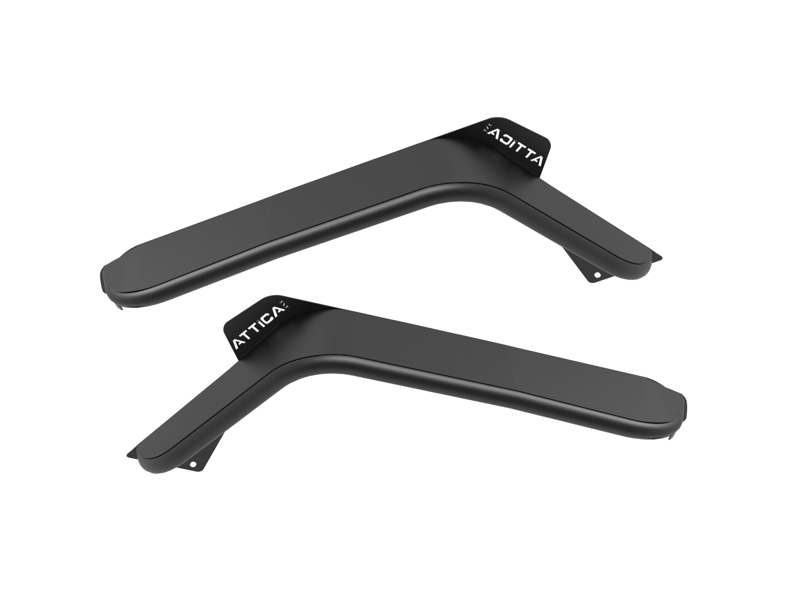 Cobra Tek - Front Fender Flares Attica4x4 Terra Series | Compatible with Jeep Wrangler JL & Gladiator | Low-Profile, Durable Steel with Extra Tire Clearance | Textured Black Powder Coat.