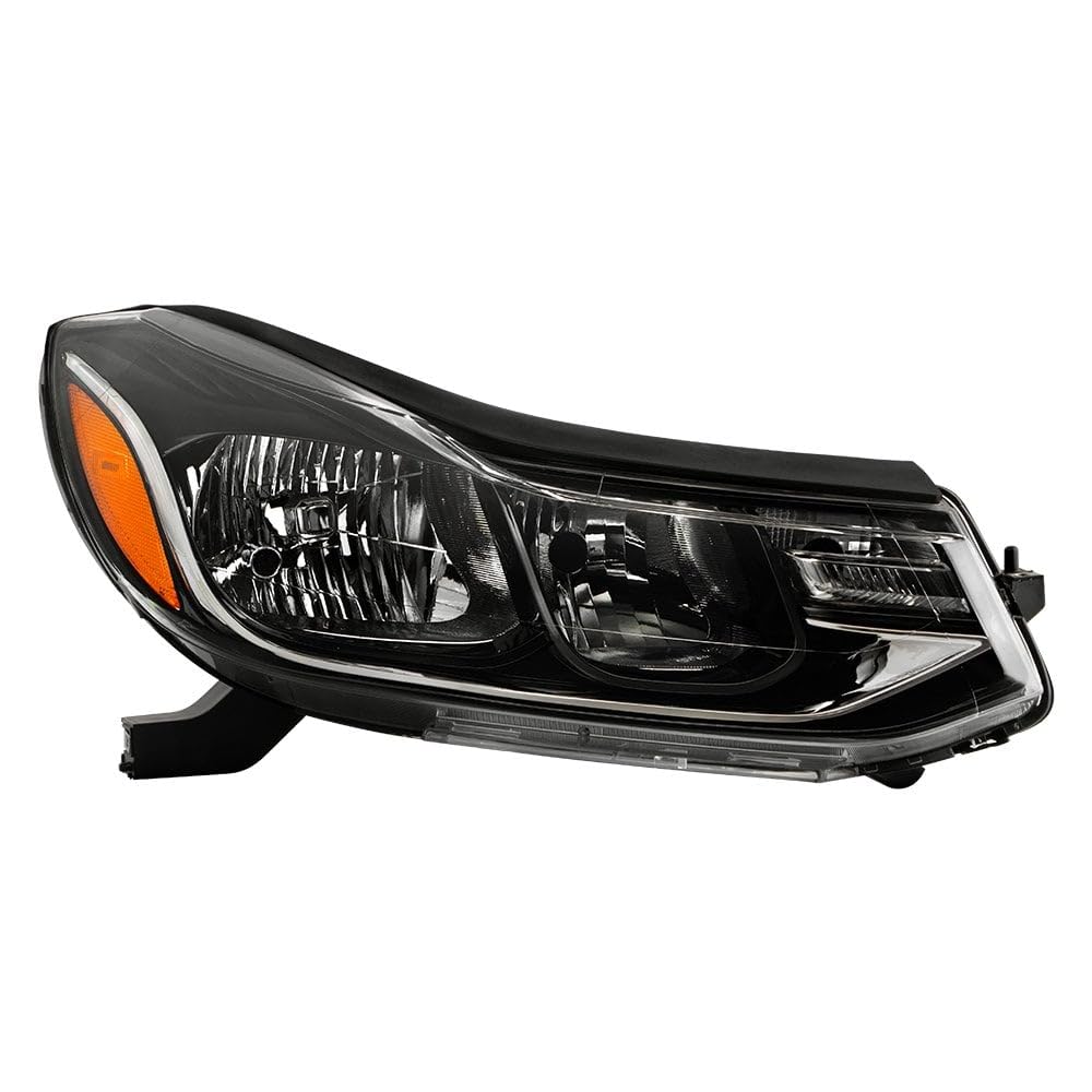 Chevy Trax 17-20 Spyder (POE) Passenger Side Halogen Crystal Headlight - Low Beam-H7(Not Included) ; High Beam-HB3(Not Included) ; Signal-WY21W(Included) - OE Right