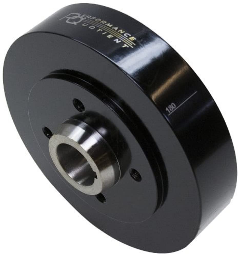 FluidGel PRW 2546001 Black 7.25" OD Damper for Ford 332-428 FE, 429-460 1958-97